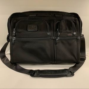 TUMI Alpha Briefcase Laptop Bag